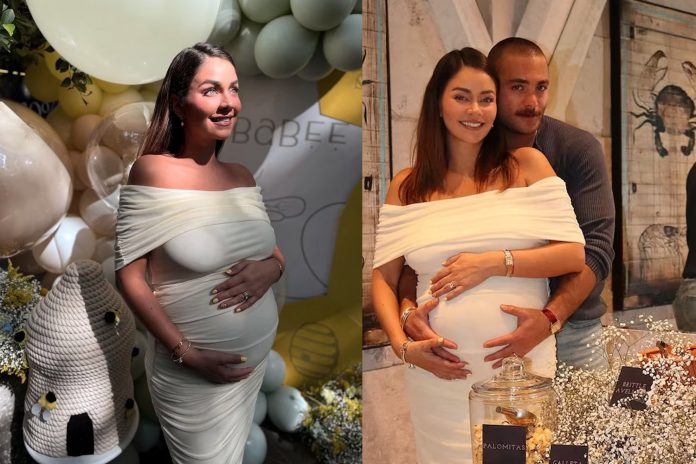 Foto: Claudia Martín y Carlos Said revelan el nombre de su bebé / Cortesía