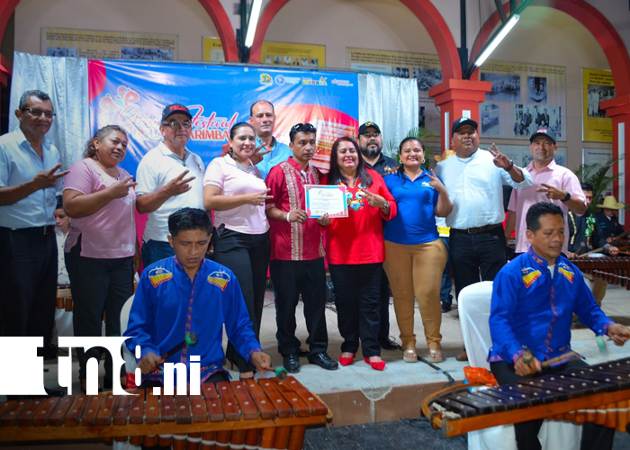 Foto: Masaya brilla con su festival de las marimbas/TN8