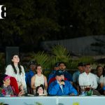 Comandante Daniel Ortega en Desfile Policial: «Aquí está la piedra para enfrentar al invasor» Foto: Comandante Daniel Ortega y Compañera Rosario Murillo en Desfile por el 46 aniversario de la Policía Nacional / TN8
