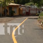 Alcaldía de Managua entrega 9 nuevas cuadras asfaltadas en el barrio Jorge Casally Foto: Alcaldía de Managua entrega 9 nuevas cuadras asfaltadas/TN8