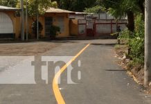 Foto: Alcaldía de Managua entrega 9 nuevas cuadras asfaltadas/TN8