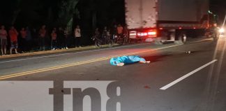 Foto: Carretera Sur, adulto mayor muere atropellado por camioneta/TN8