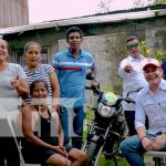 Diez familias ganan motocicletas nuevas gracias a LOTO Nicaragua Foto: Historias de alegría con LOTO /TN8