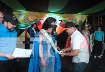 ¡Masaya ya tiene soberana! Reina de las Festividades Culturales y Tradicionales 2025 Foto: Masaya celebra a lo grande su fiesta de coronación/ TN8
