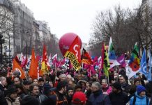 Foto: Protestas en Francia /cortesía
