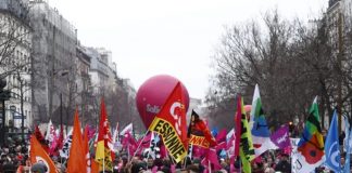 Foto: Protestas en Francia /cortesía