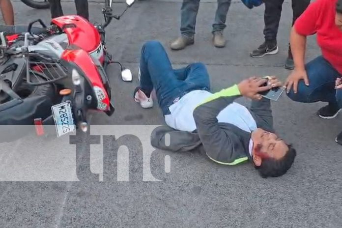 Foto: Managua, accidente en semáforos del Jonathan González /TN8