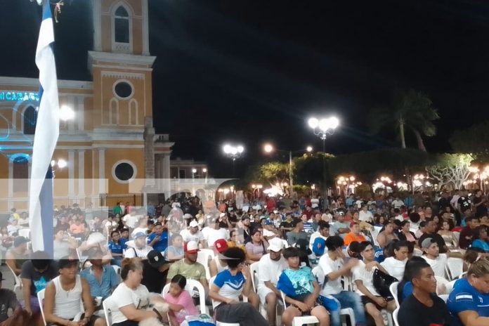 Foto: Granada vibra con estadio virtual: Nicaragua vs. Honduras/TN8