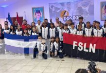 Foto: Delegación pinolera rumbo a los Juegos Infantiles Centroamericanos /TN8
