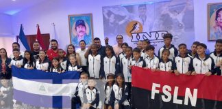 Foto: Delegación pinolera rumbo a los Juegos Infantiles Centroamericanos /TN8