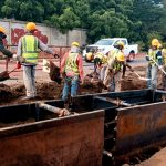 Avanzan colectoras sanitarias en Managua con 12% de avance Foto: Managua moderniza sistema sanitario/ Cortesía