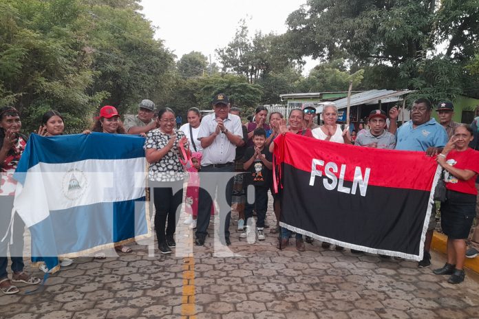 Foto: Nandaime inaugura 140 metros de adoquinado de 8 comunidades/TN8