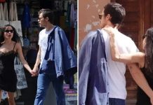 Foto: Zoë Kravitz y Harry Styles en Roma /cortesía