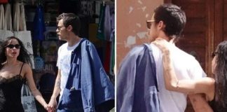Foto: Zoë Kravitz y Harry Styles en Roma /cortesía