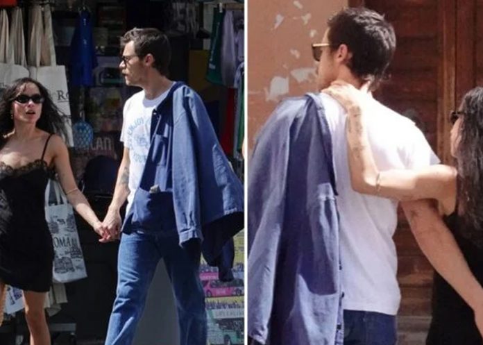 Foto: Zoë Kravitz y Harry Styles en Roma /cortesía Foto: Zoë Kravitz y Harry Styles en Roma /cortesía