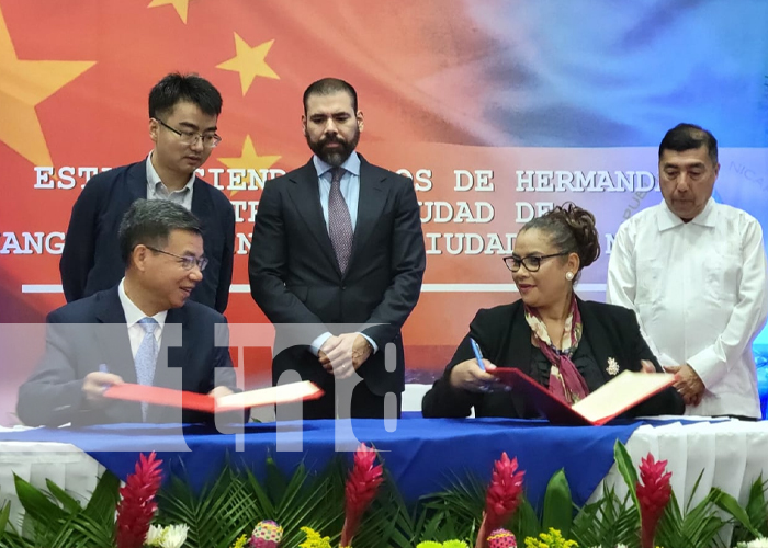 Foto: China y Nicaragua refuerzan lazos /TN8