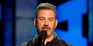 Foto: Jimmy Kimmel sobre Charlie Kirk /cortesía