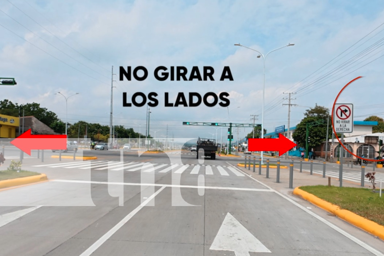 Foto: Pista Héroes de la Insurrección, Managua/TN8