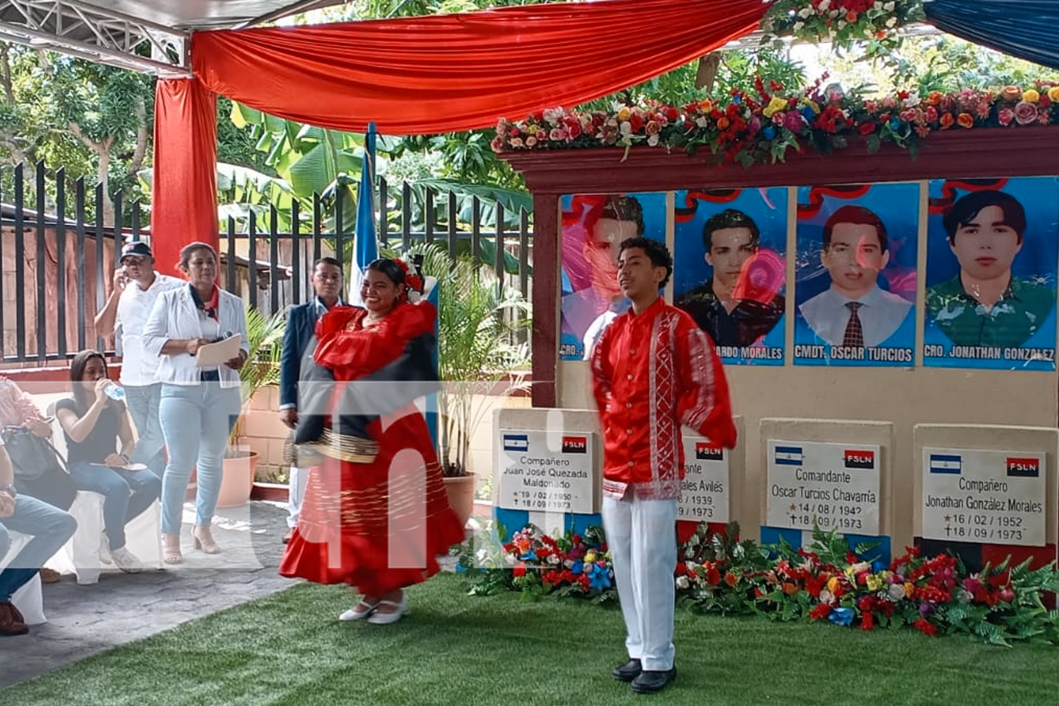 Foto: Conmemoración a los héroes de Nandaime/TN8