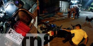 Foto: Bolo imprudente en barrio El Recreo /TN8