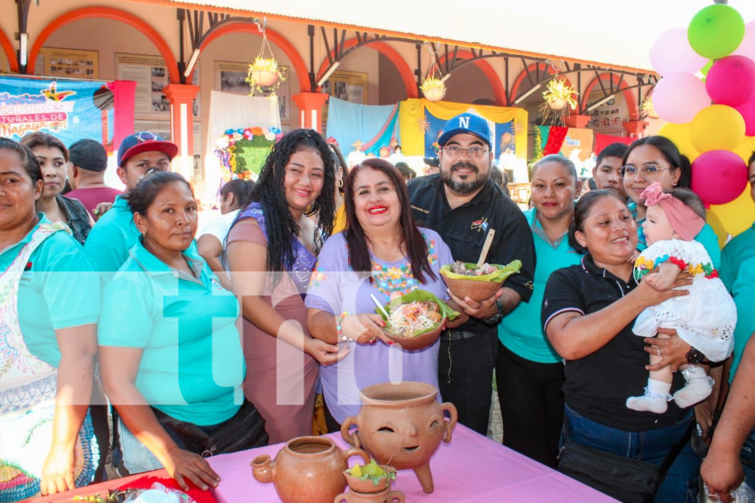 Foto: Masaya celebró su gastronomía y tradiciones en la Plaza de la Cultura/TN8