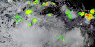 Foto: Tormenta tropical en México /cortesía