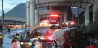 Foto: Explosión de pipa en México /cortesía