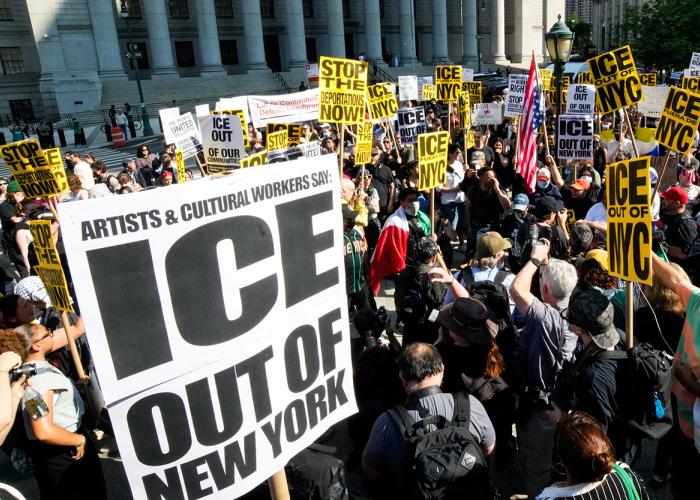 Foto: Protestas en Nueva York /cortesía