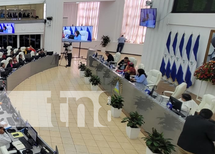 Foto: Asamblea Nacional honra a Rigoberto López Pérez /TN8