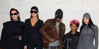 Foto: Travis Scott se deja ver con las Kardashian /cortesía