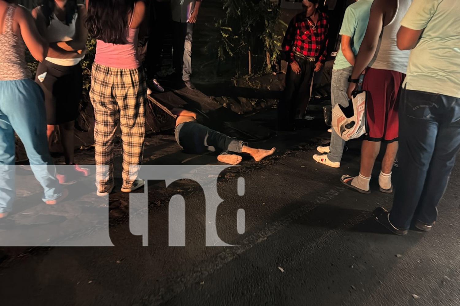 Foto: Trágico accidente de tránsito dejó un fallecido en la salida de Santo Tomás, Chontales/TN8