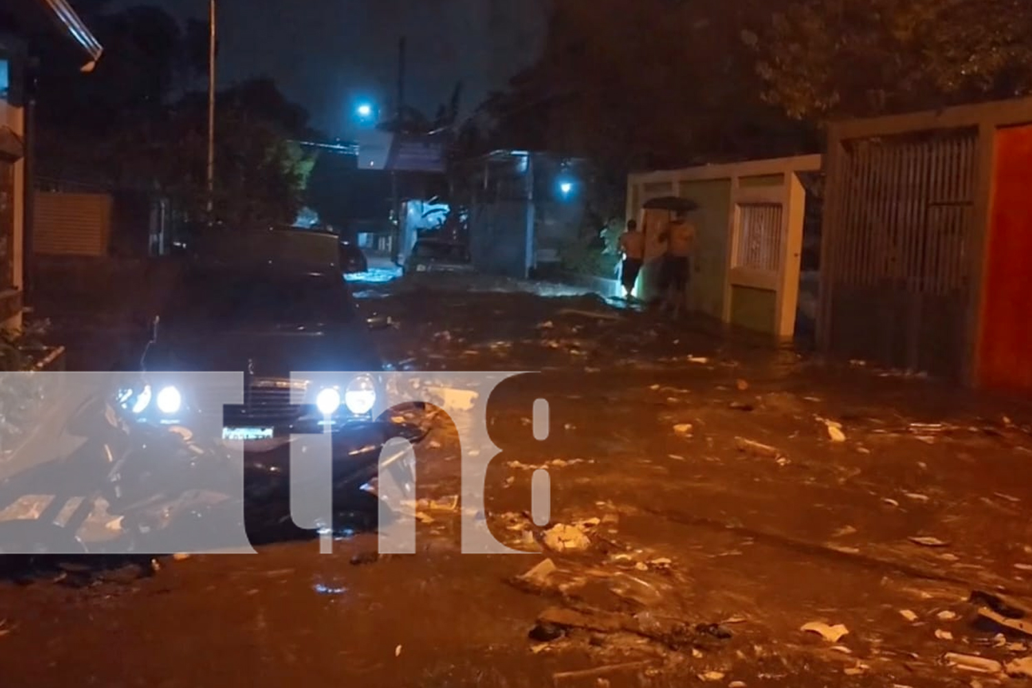 Foto: Fuertes lluvias en Managua provocan desbordes, calles inundadas y daños en viviendas/TN8