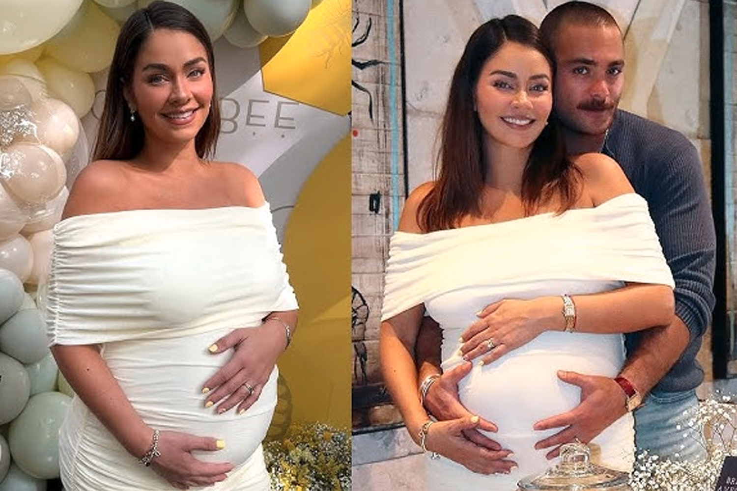 Foto: Claudia Martín y Carlos Said revelan el nombre de su bebé / Cortesía