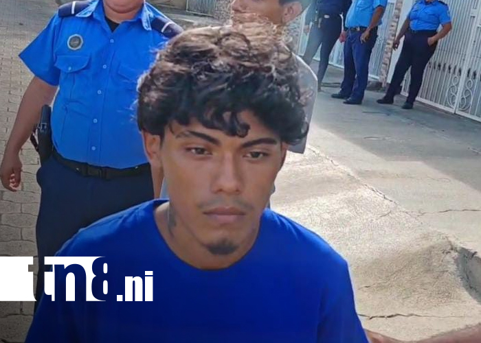 Foto: Acusados de robo en Ciudad Sandino/TN8