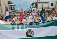 Bilwi vibra de orgullo patrio en históricos desfiles escolares Foto: Escuelas de Bilwi participaron en un colorido desfile patrio /TN8