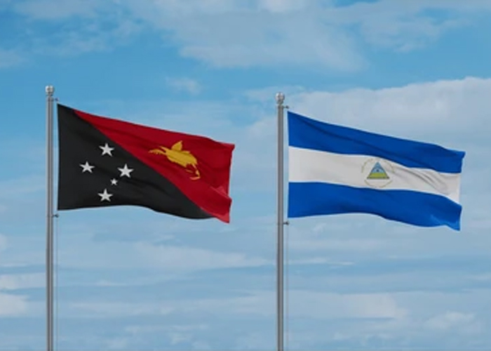 Foto: Nicaragua saluda a Nueva Guinea /cortesía