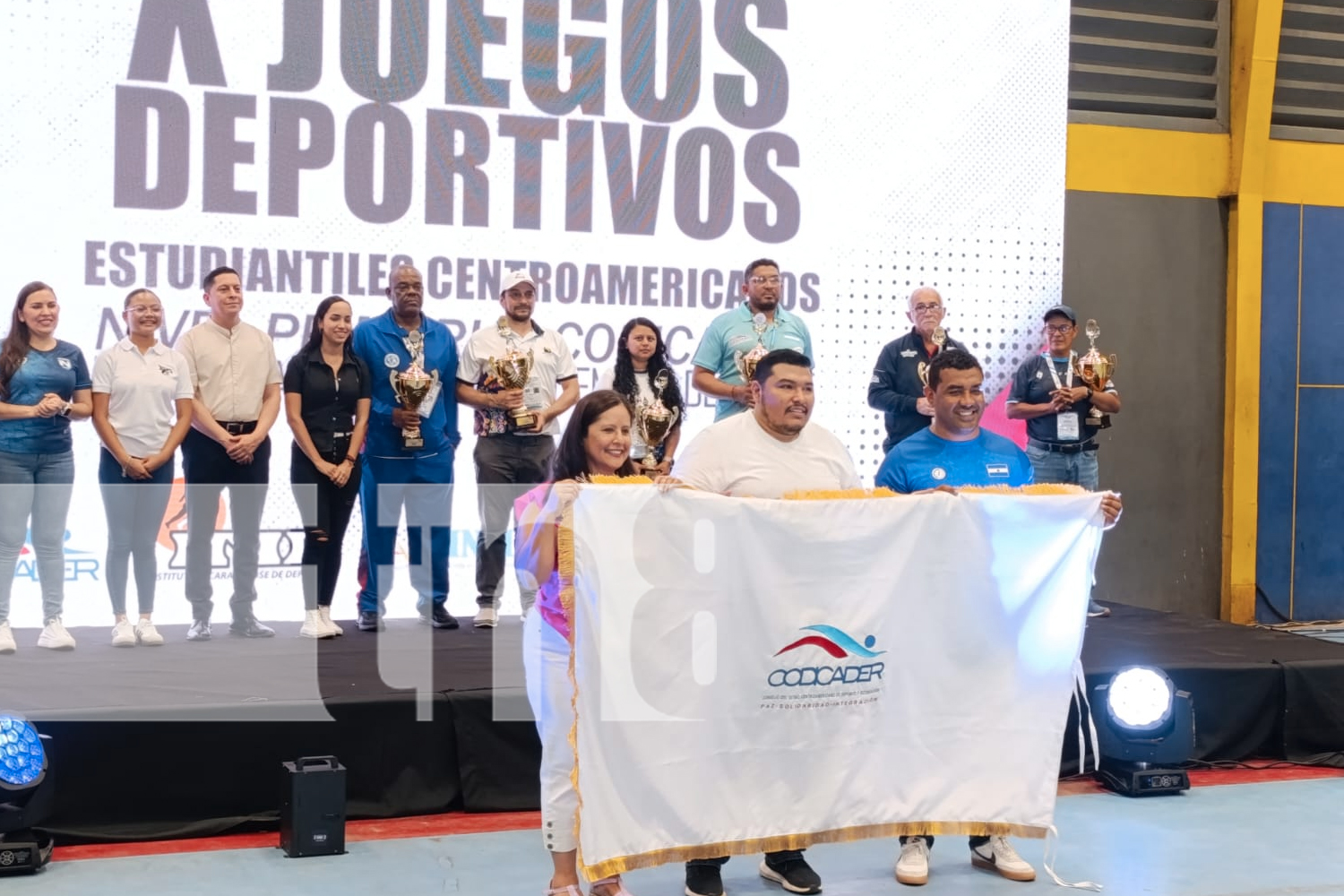 Foto: Clausura de los X Juegos Deportivos en Nicaragua/TN8