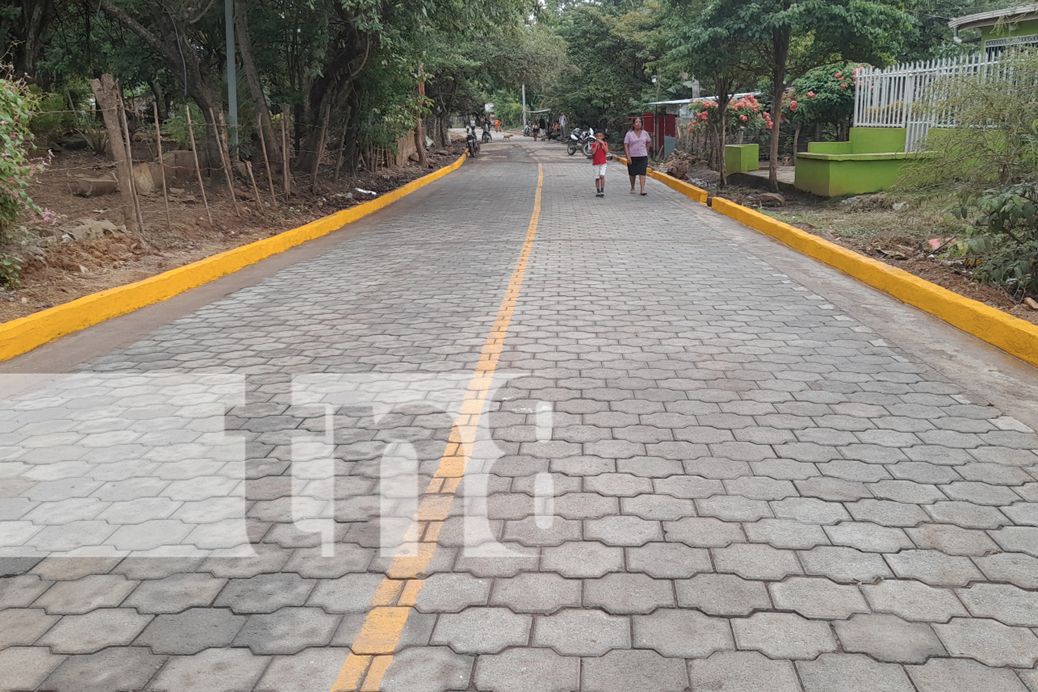 Foto: Nandaime inaugura 140 metros de adoquinado de 8 comunidades/TN8
