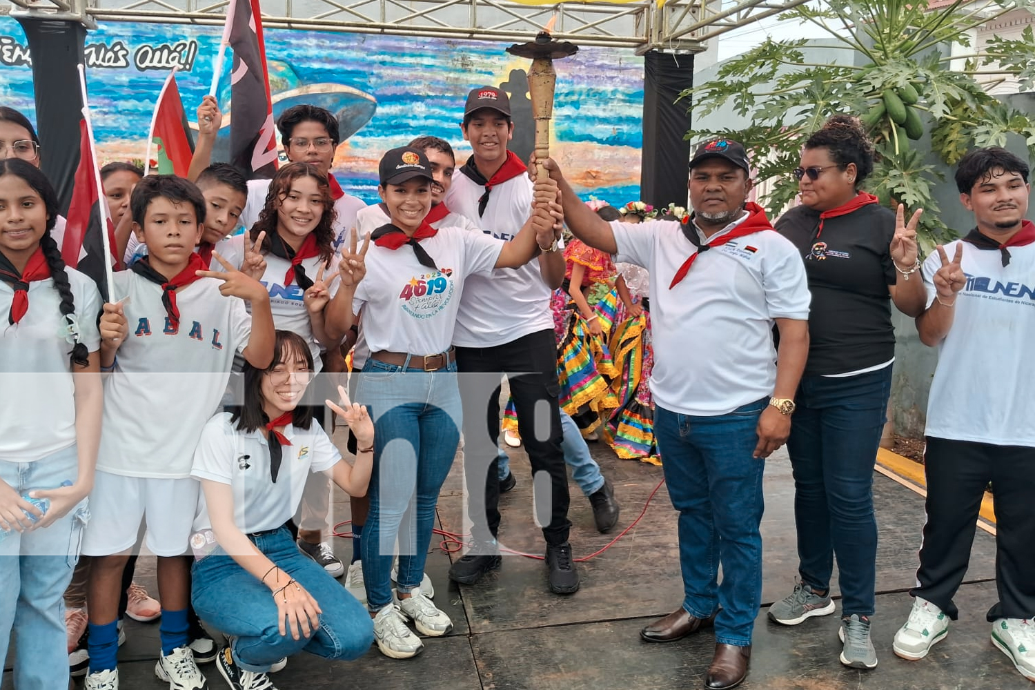 Foto: Homejane al Comandante Ricardo Morales Avilés y a los héroes de Nandaime/TN8