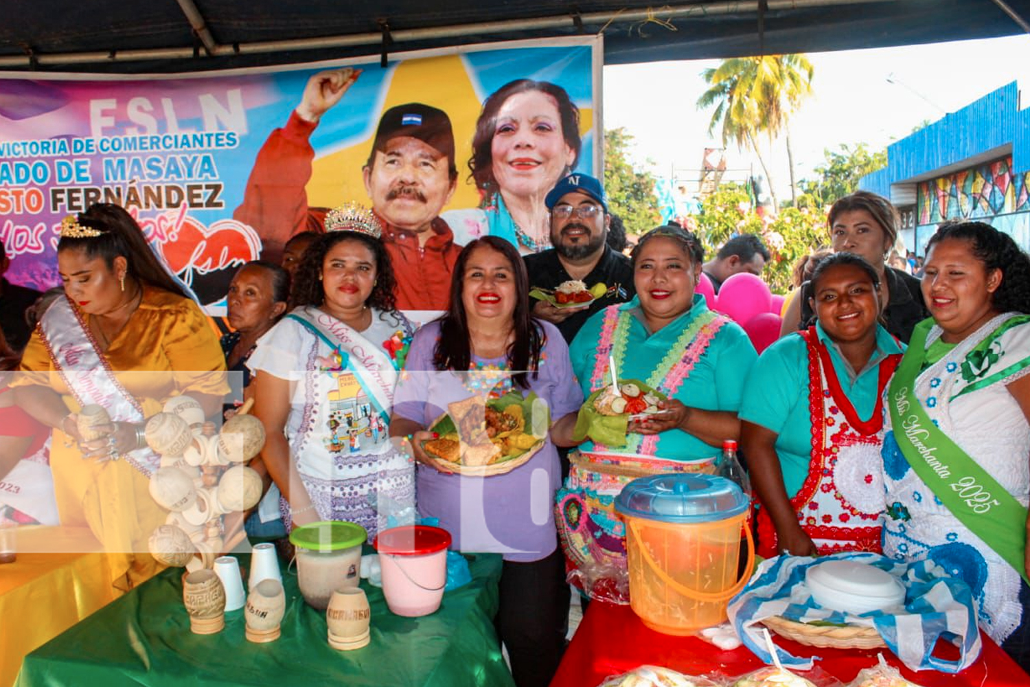 Foto: Masaya celebró su gastronomía y tradiciones en la Plaza de la Cultura/TN8