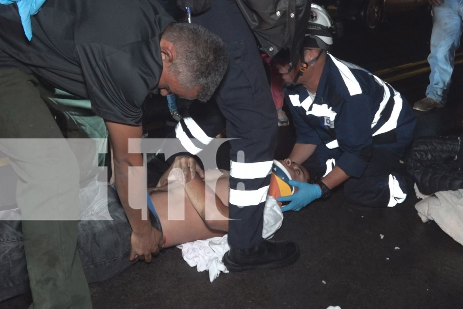 Foto: Motociclista resulta gravemente herido tras violenta colisión en Estelí/TN8