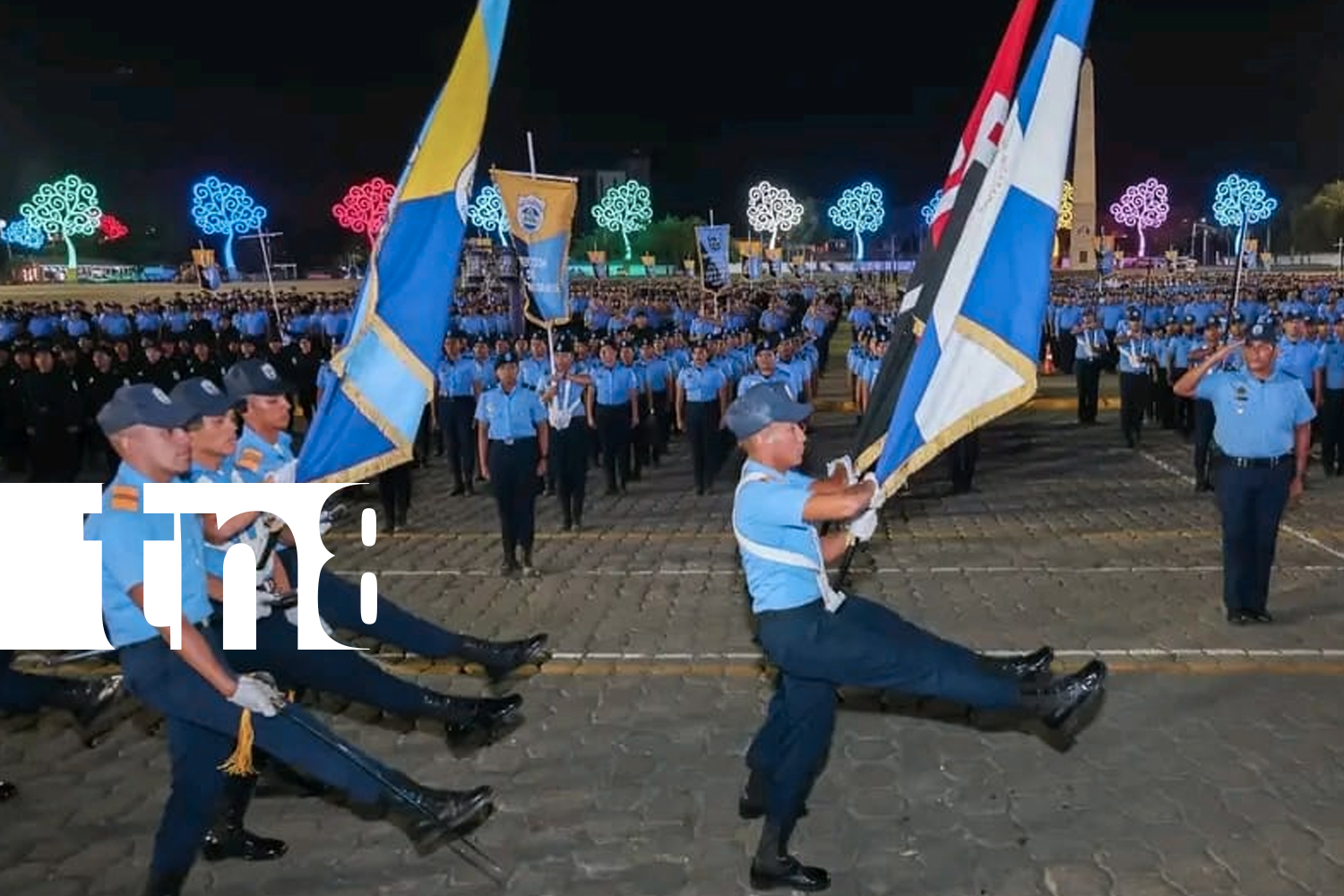 Foto: 46.º aniversario reafirmando su compromiso con la paz/TN8