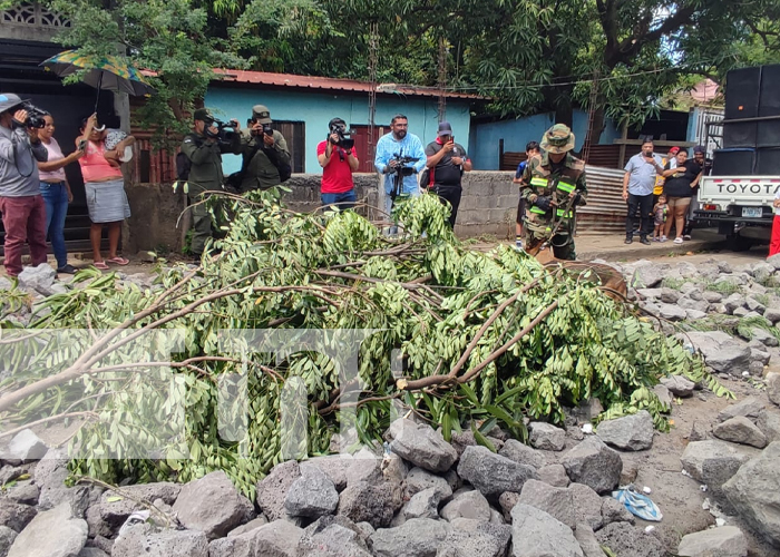 Foto: Simulacro Nacional en Barrio Grenada /TN8