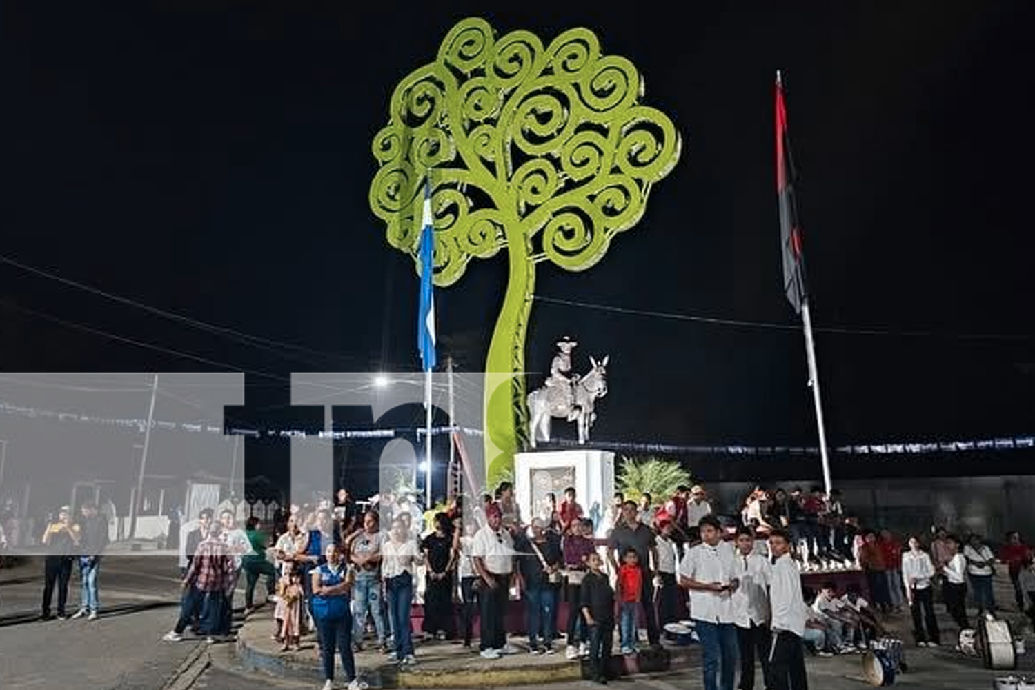Foto: Nueva Segovia suma otro Árbol de la Vida en Jalapa / TN8