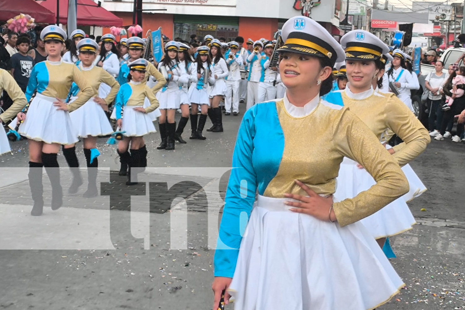 Foto: Desfile de bandas rítmicas llena de orgullo a estudiantes y familias en Estelí/TN8