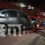 Trágico accidente de tránsito dejó un fallecido en la salida de Santo Tomás, Chontales Foto: Trágico accidente de tránsito dejó un fallecido en la salida de Santo Tomás, Chontales/TN8