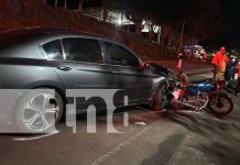 Trágico accidente de tránsito dejó un fallecido en la salida de Santo Tomás, Chontales Foto: Trágico accidente de tránsito dejó un fallecido en la salida de Santo Tomás, Chontales/TN8