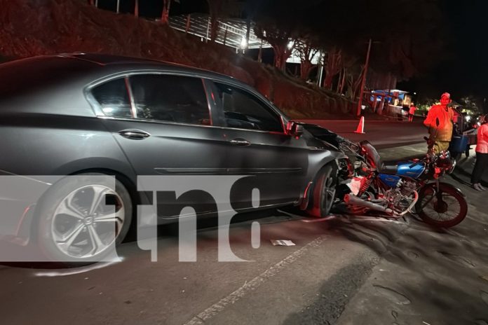 Foto: Trágico accidente de tránsito dejó un fallecido en la salida de Santo Tomás, Chontales/TN8