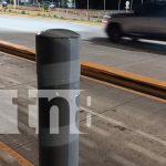 Managua : Usuarios denuncian retiro de cintas reflectivas en la Pista Héroes de la Insurrección Foto: Managua usuarios descuidan para de buses de la nueva Pista Héroes de la Insurrección/TN8