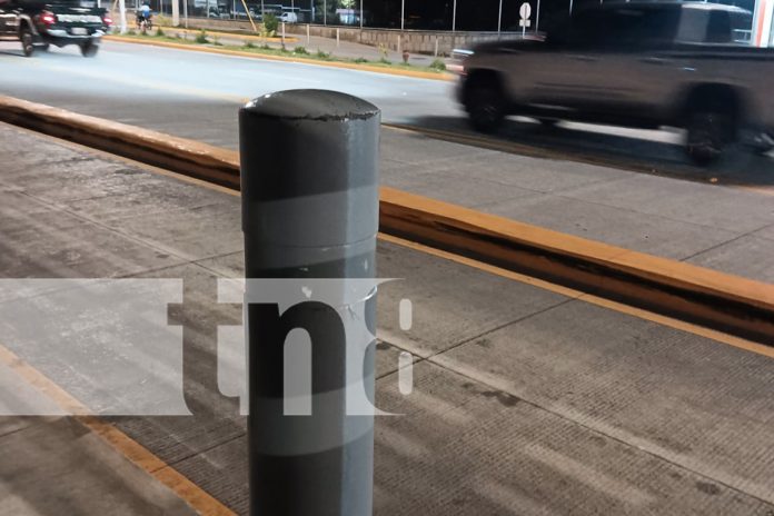Foto: Managua usuarios descuidan para de buses de la nueva Pista Héroes de la Insurrección/TN8 Foto: Managua usuarios descuidan para de buses de la nueva Pista Héroes de la Insurrección/TN8